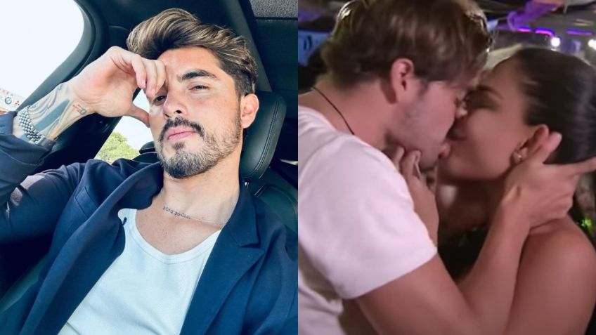 Christian Estrada, ¿es novio de Tefi Valenzuela?, así fue su beso con la exprometida de Eleazar Gómez