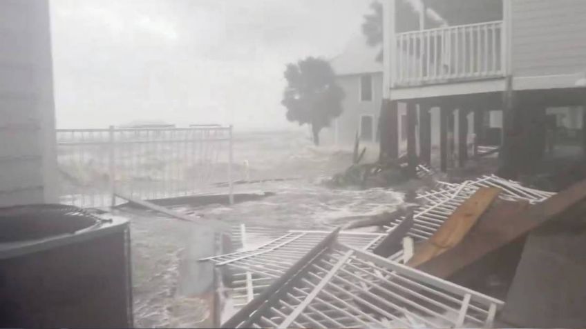 VIDEOS: huracán Idalia deja catastróficas inundaciones en la costa de Florida