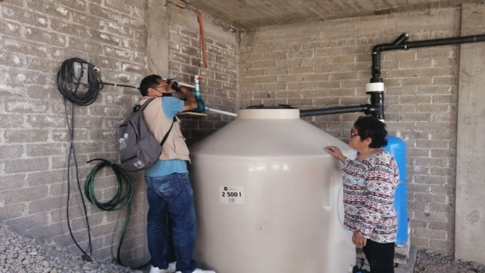 Instalación de sistema Cosecha de Lluvia.