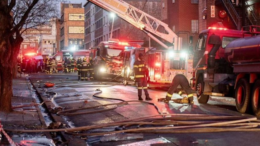 FOTOS | Mueren 64 personas por devastador incendio en Johannesburgo