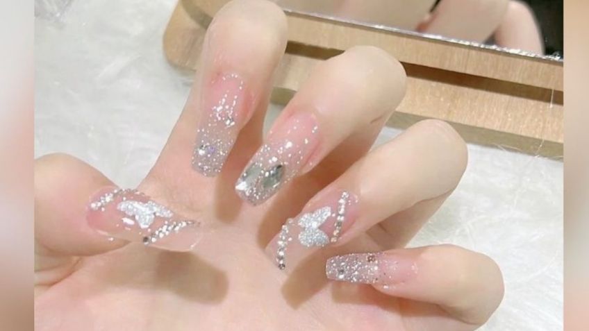 Uñas para salir de fiesta: te harán ver elegante y sofisticada si las acompañas con un vestido de noche