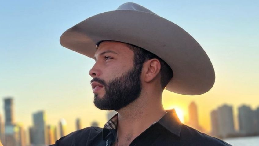 FOTO: Leonardo Aguilar posa con traje de charro al estilo de su abuelo Antonio Aguilar y le llueven piropos