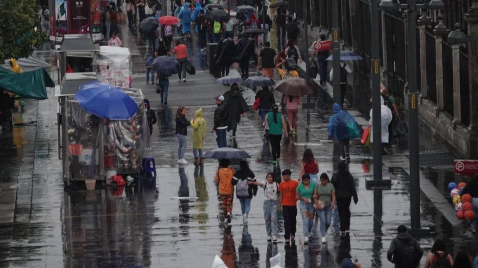 Las lluvias intensas se concentrarán en principalmente en 4 entidades.