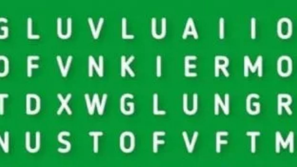 Solo para mentes inteligentes, trata de no perder la cabeza antes de encontrar la palabra ‘SONRISA’ en solo 5 segundos
