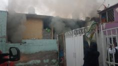 VIDEO: captan el momento exacto de la explosión en una casa de Neza