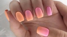 Sunset nails: los diseños más hermosos inspirados en los colores del atardecer