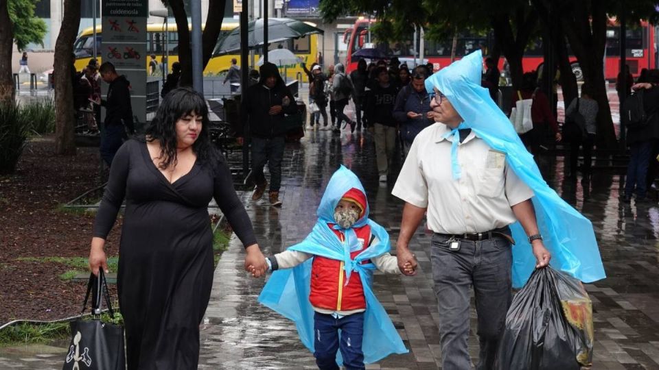 Las lluvias afectarán a varias entidades del país.