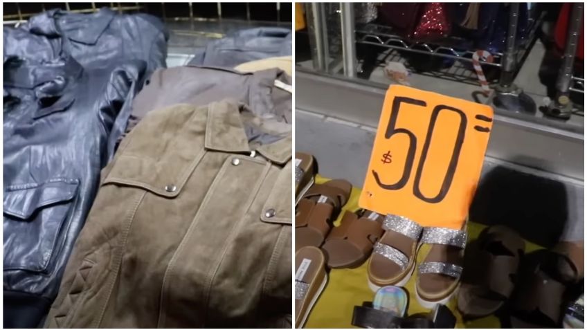 Este tianguis secreto tiene carteras, zapatos y bolsas desde 100 pesos: VIDEO