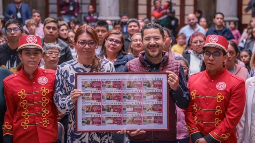 Gobierno de la CDMX y Lotería Nacional celebran el apoyo a la educación básica de Mi Beca para Empezar