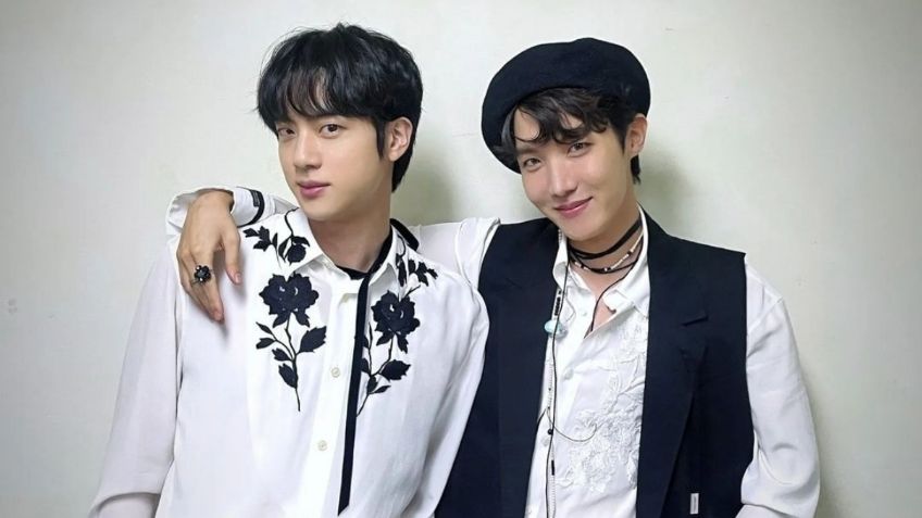 Jin y J-Hope de BTS "salen" del servicio militar y son captados en el concierto de Suga | FOTOS