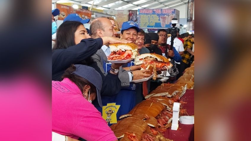 CDMX: más de 500 mil personas asistieron a la 18ª Feria Internacional de la Torta en Venustiano Carranza