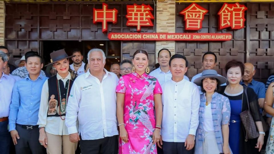 Marina Pilar reconoció la influencia social y cultural de China en la capital de la entidad