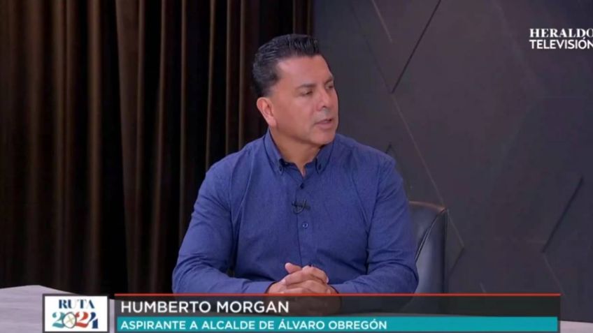 Humberto Morgan quiere ser alcalde de Álvaro Obregón: "Hay que cambiar la forma de atacar los problemas de la ciudad"