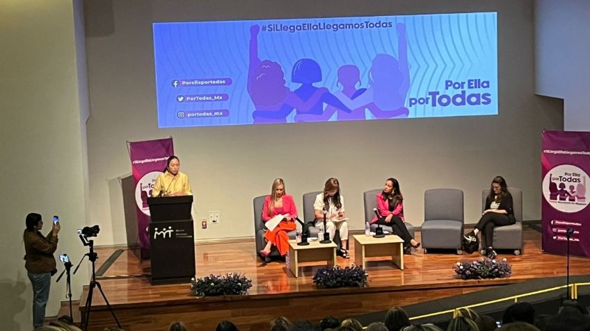 Simpatizantes de Claudia Sheinbaum realizan foro para impulsar agenda feminista