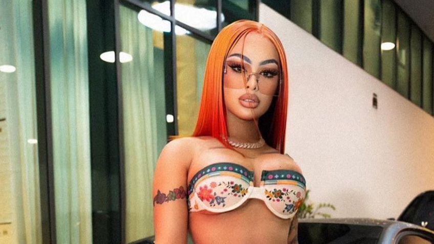 Yailin La Mas Viral ya deja que la hija que tuvo con Anuel AA conviva con su nuevo novio Tekashi 69 | FOTOS