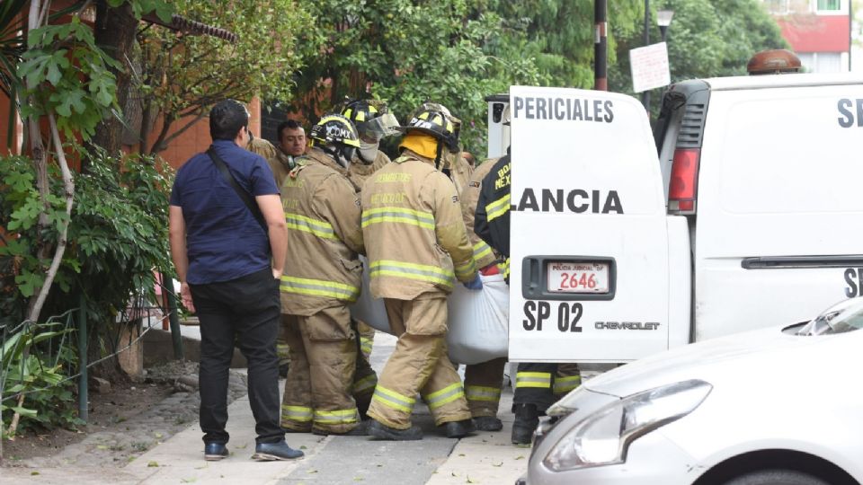 En la zona se encuentran peritos de la fiscalía