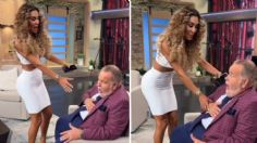 Ninel Conde provoca que “El Gordo” de Molina se infarte en pleno programa en vivo, así fue el momento