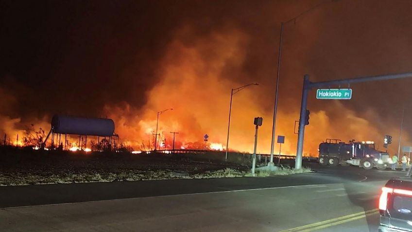 FOTOS | Violento incendio forestal deja seis muertos en Hawai