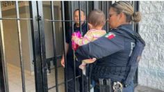 VIDEO: momento en que abandonan en la calle a la bebé Ángela, sus padres fueron asesinados en Ciudad Juárez