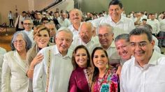 Marina del Pilar acompaña al presidente Andrés Manuel López Obrador en el Quinto Informe de Gobierno