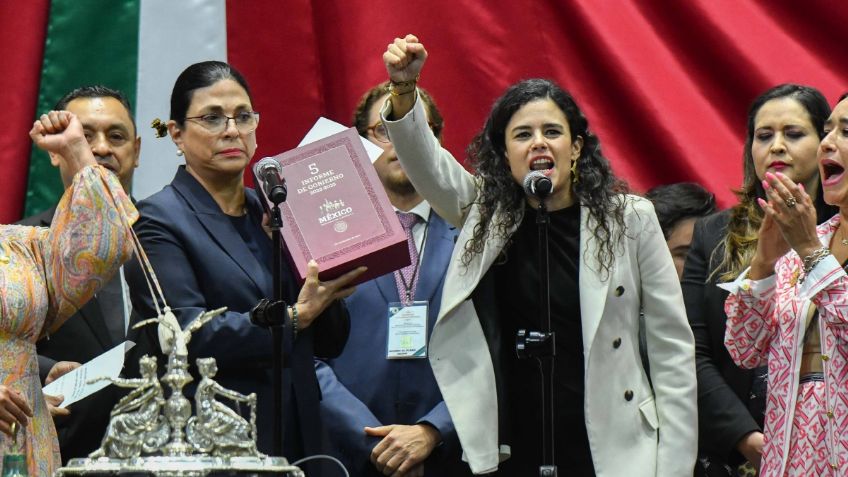 Luisa María Alcalde: "El Quinto Informe de AMLO es el espíritu del humanismo mexicano"