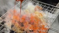 VIDEO: ¿Hielo a la parrila? El nuevo "plato culinario chino" que desconcierta a todos