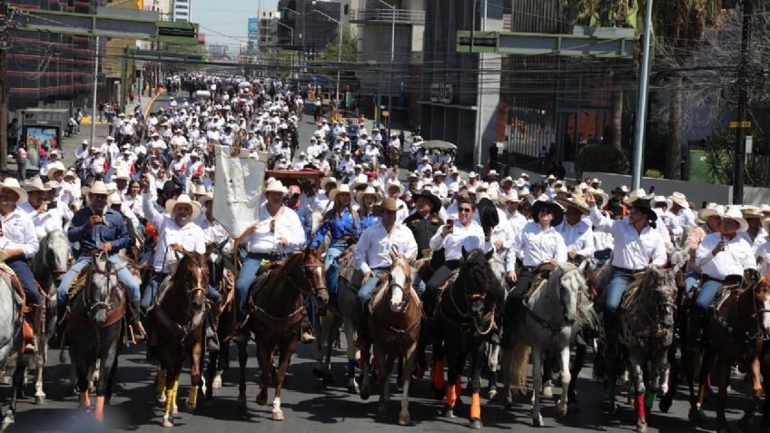 FOTOS: Samuel García y Luis Donaldo Colosio celebran el 427 aniversario de la fundación de Monterrey