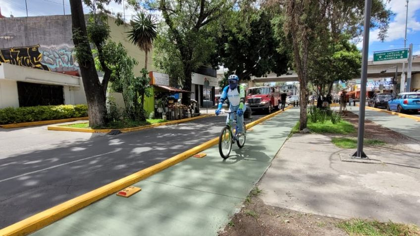 Inicia operación la ciclovía metropolitana Azcapotzalco-Naucalpan