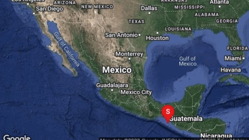 Registran sismo de magnitud 5.3 en Chiapas