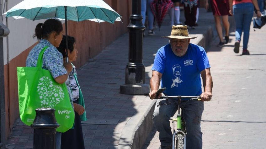 Calor de 40 grados en 23 estados y fuertes lluvias al sur por nuevo frente frío 2; sigue EN VIVO la trayectoria