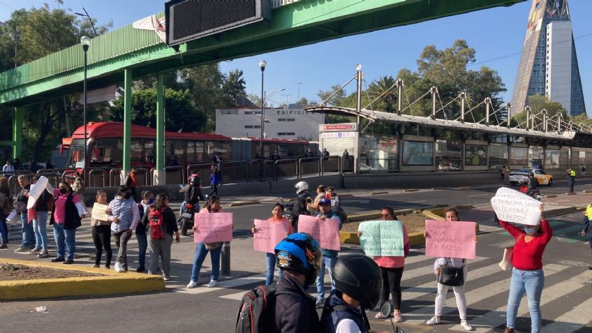 Bloqueo sobre avenida Insurgentes y Eje 2 paraliza la circulación: estas son las alternativas viales