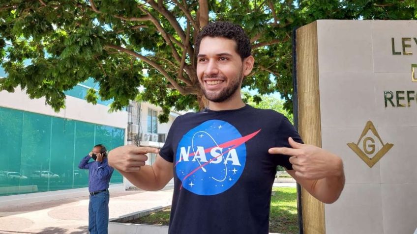 Pablo tiene un sueño claro: llegar a la NASA, ha reparado computadoras durante años para lograrlo