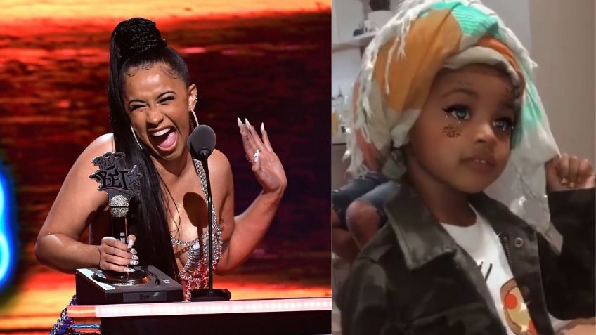 Kulture imita a su madre Cardi B: No podrás evitar reír con esta imitación