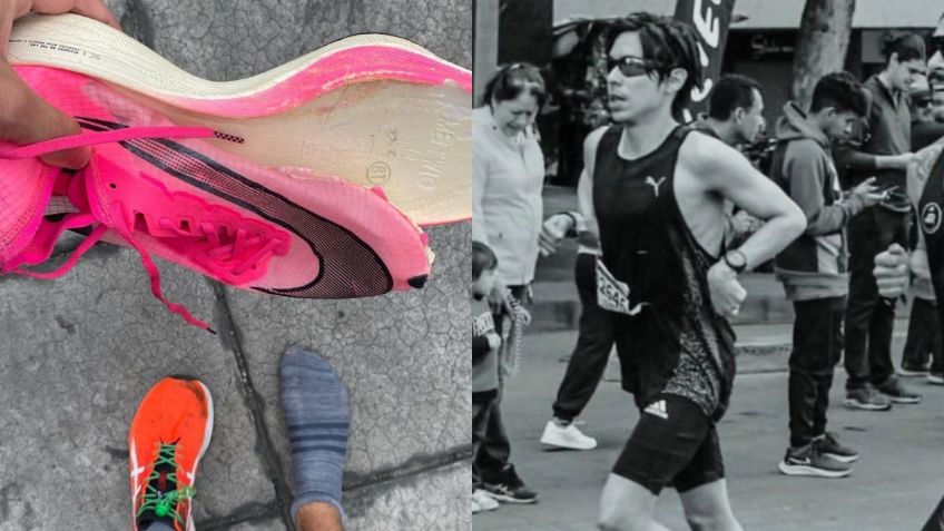 Jerry Manzano: el joven con autismo que terminó el Maratón CDMX con un tenis prestado, ahora califica para Boston