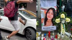 VIDEO: Alumnos se manifestaban para exigir justicia por alumna atropella: una mujer les avienta el carro en Veracruz