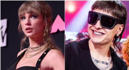 Peso Pluma conquista hasta a Taylor Swift en su presentación en los VMAs