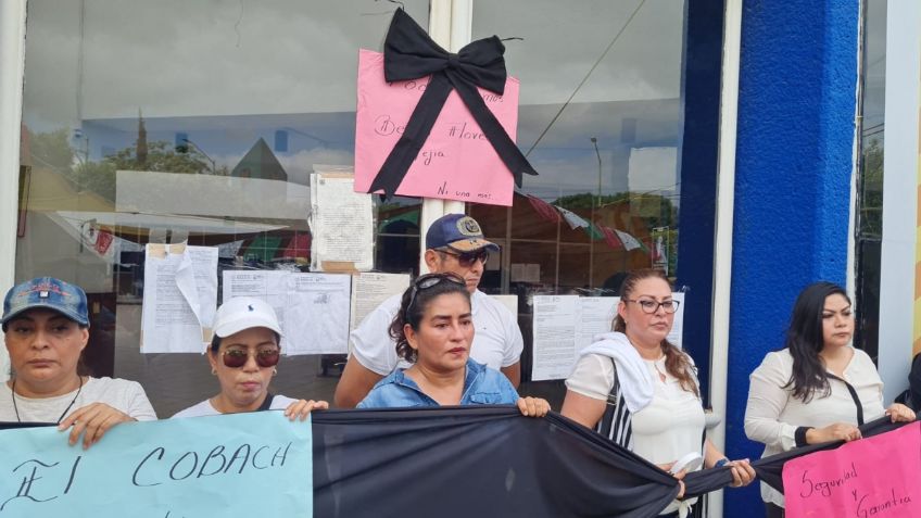 Maestros del COBACH exigen justicia por la muerte de la maestra Berni Flores en Chiapas, acusan de feminicidio