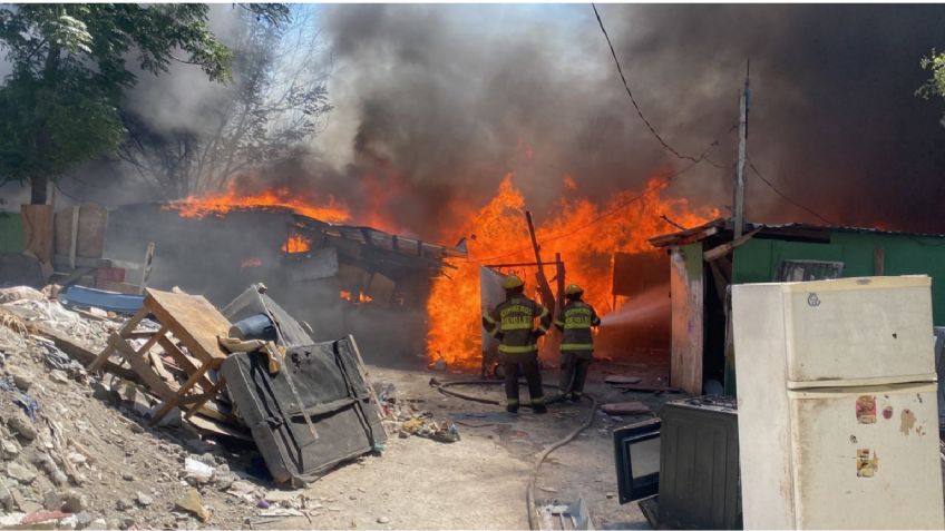 VIDEO: así fue el impactante incendio en una fábrica de NL, se quemaron más de 80 mil litros de hidrocarburo