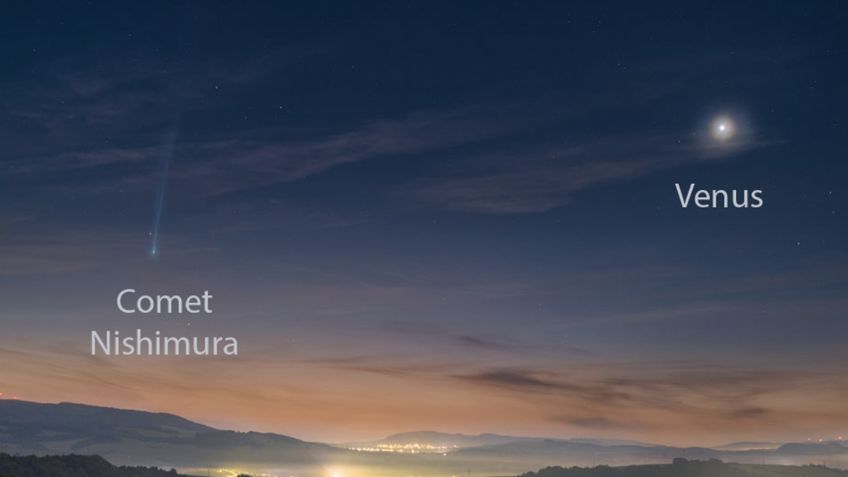 Este será el mejor día para ver el cometa Nishimura, apártalo en el calendario