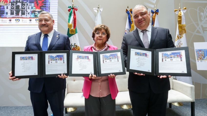 Servicio Postal emite timbre conmemorativo por 90 aniversario de UANL