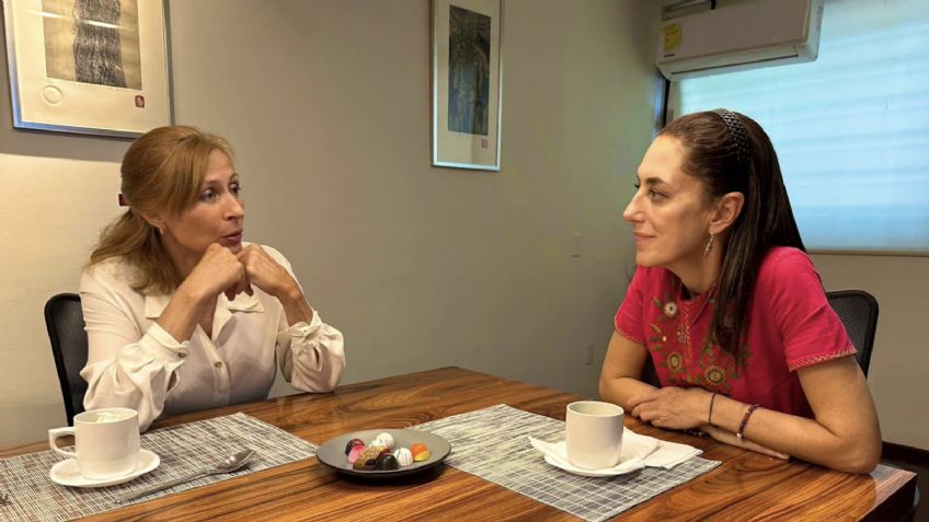 Claudia Sheinbaum se reúne con Tatiana Clouthier