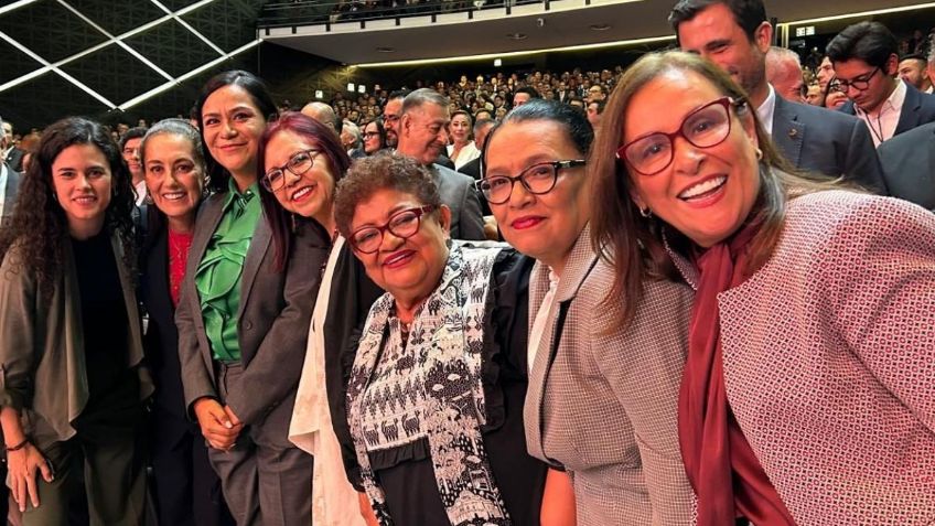 Delfina Gómez recibe el respaldo de Rosa Icela Rodríguez y las mujeres líderes en Morena y la 4T