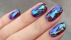 Uñas efecto vidrio roto: ideales para las personas más atrevidas y que desean impactar con su look