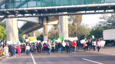 Tras casi tres horas, retiran bloqueo de pobladores en la autopista México-Cuernavaca