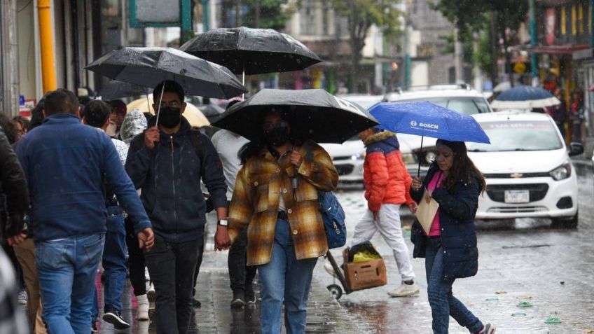 Sistema frontal 2 generará lluvia en la CDMX y estos estados; sigue EN VIVO la trayectoria