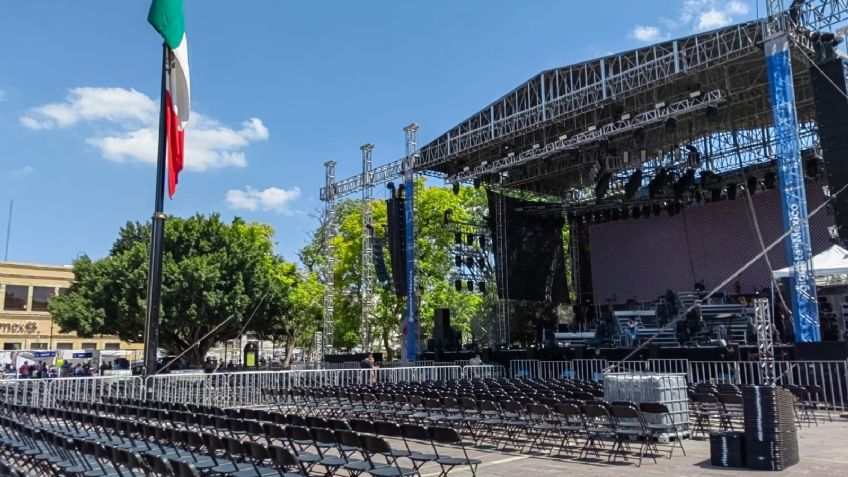 Comienzan los preparativos para el Grito de Independencia en Aguascalientes