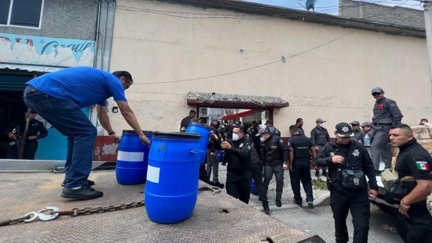 Autoridades del Edomex desmantelan un laboratorio de medicamentos falsos en Ecatepec: hay 3 detenidos