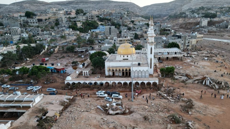 Una quinta parte de la población de Derna habría muerto debido a la tragedia.