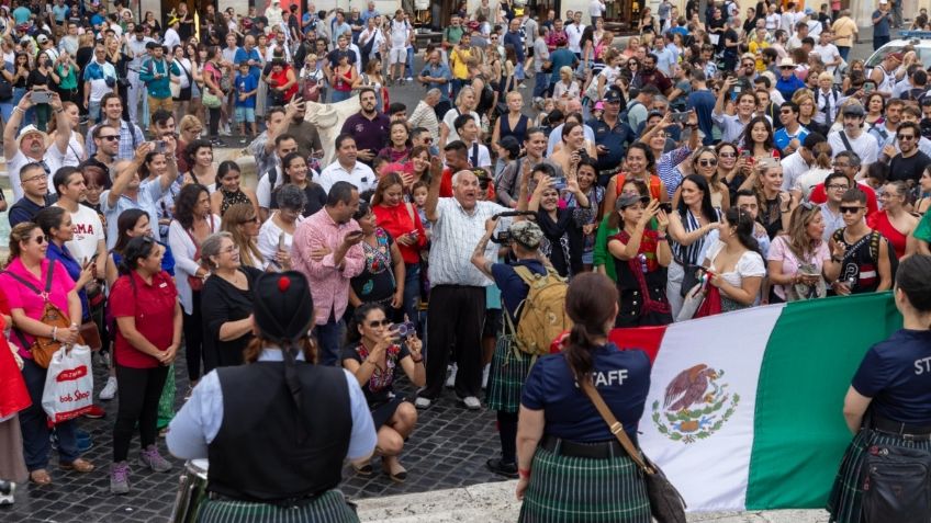 Fiestas patrias mexicanas se dieron cita en el corazón de Roma