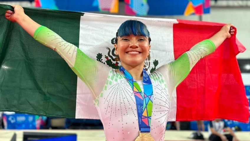 Alexa Moreno gana medallas de oro y bronce en la Copa del Mundo de Gimnasia en París